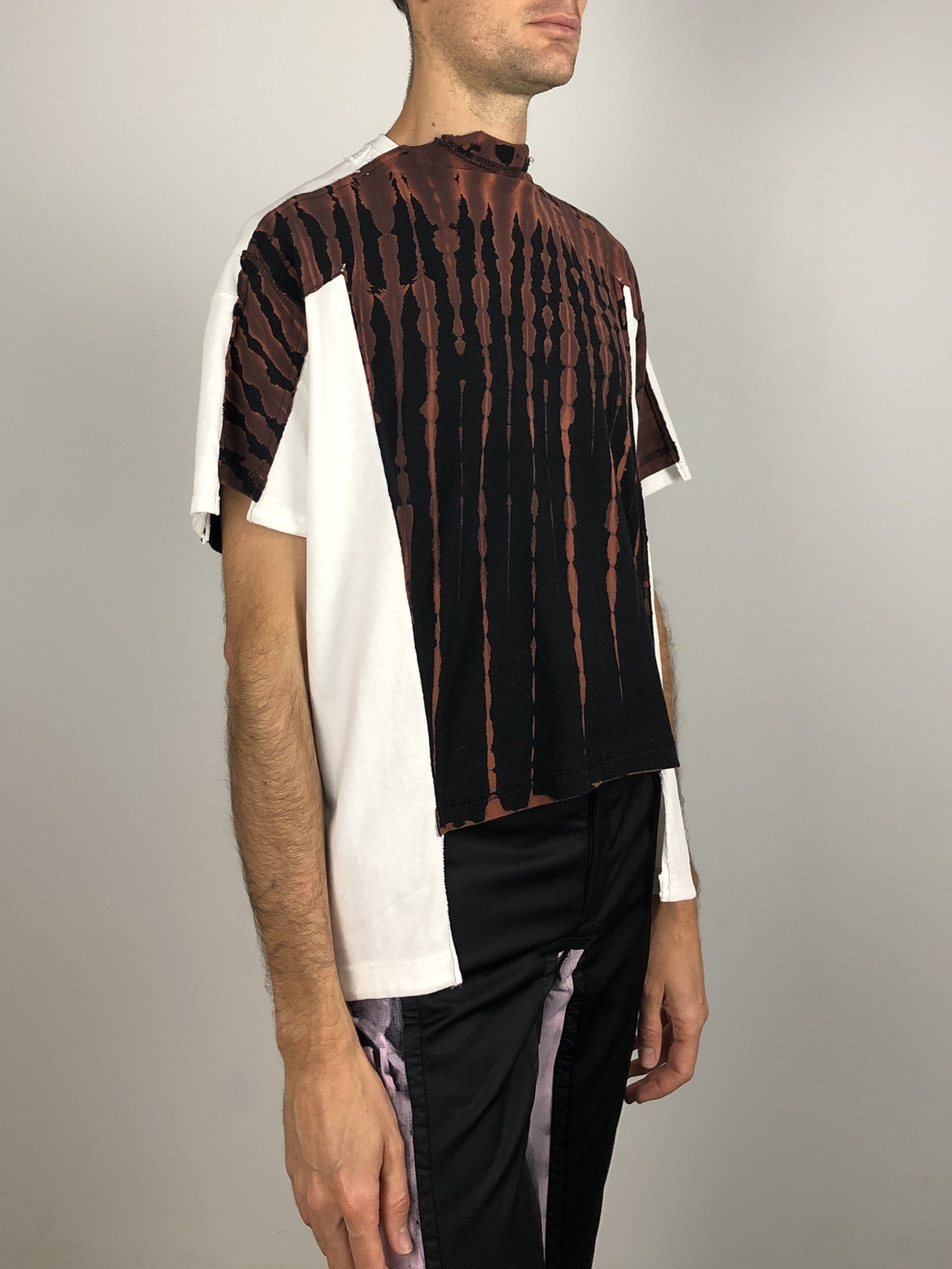 T-shirt lié découpe dos et devant