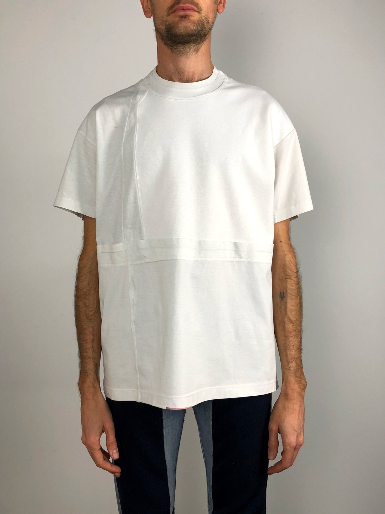 Tshirt original surcyclé, "les tshirts liés" duo1 1/2